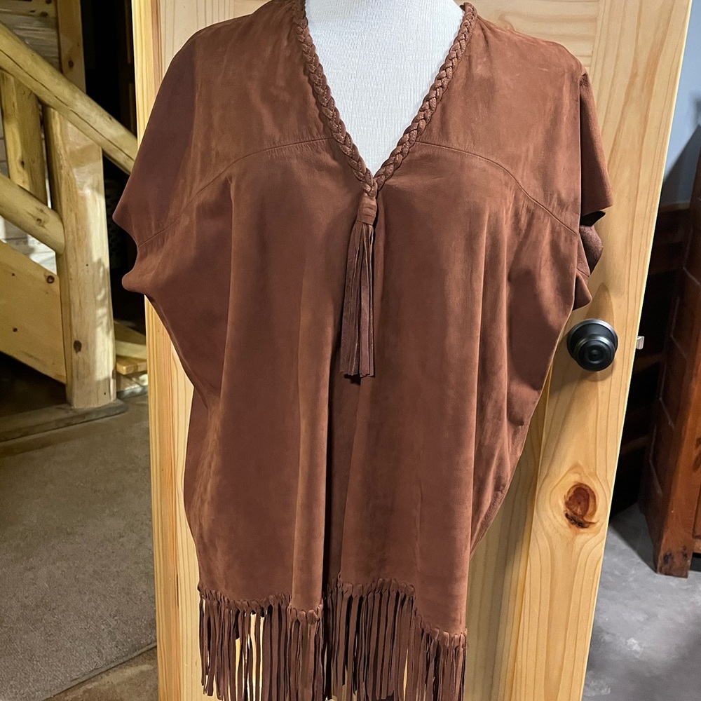 Ulla Johnson suede fringe top new